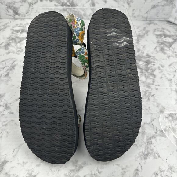 J.Crew Womens Sporty Strap Sandals Size 10 Liberty Mini Floral Walk Fabric - Picture 8 of 8